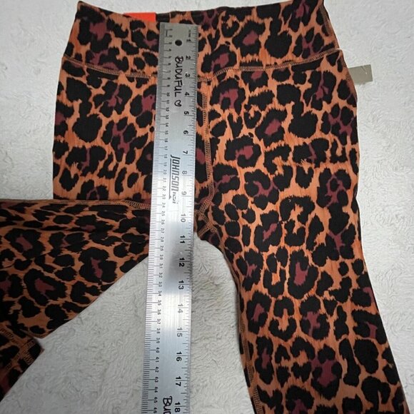 J.Crew Weekend 7/8 High-Rise Leggings Pants in Leopard Womens Medium AS045 New - Picture 7 of 8